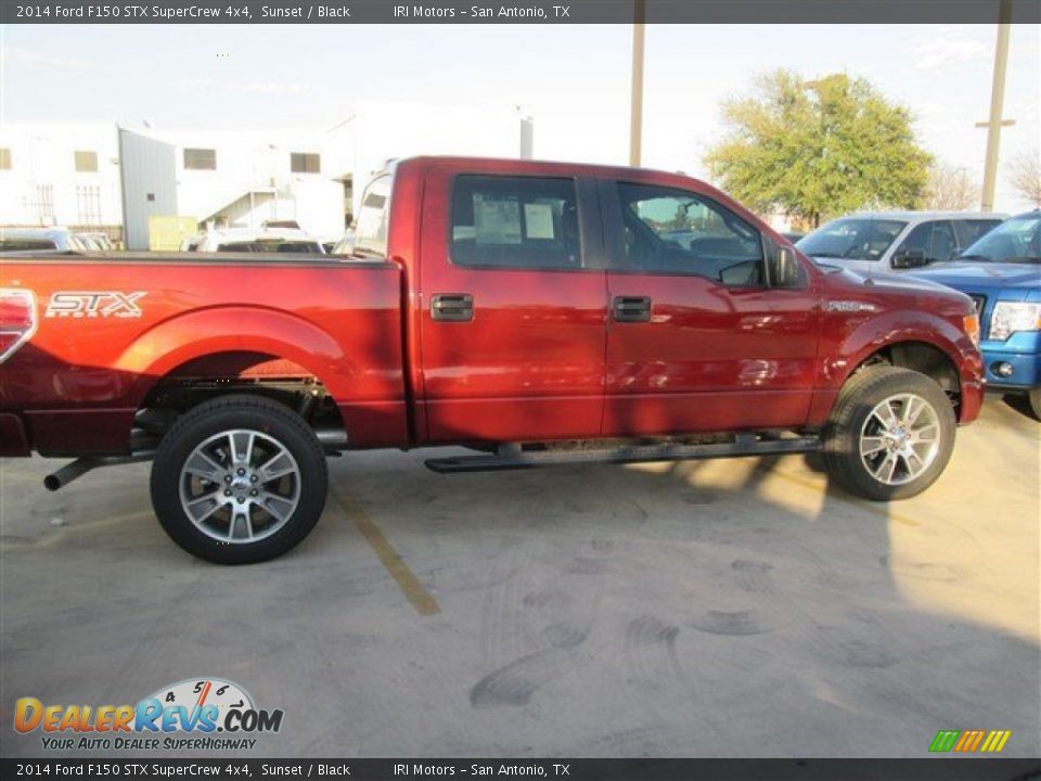 2014 Ford F150 STX SuperCrew 4x4 Sunset / Black Photo #4