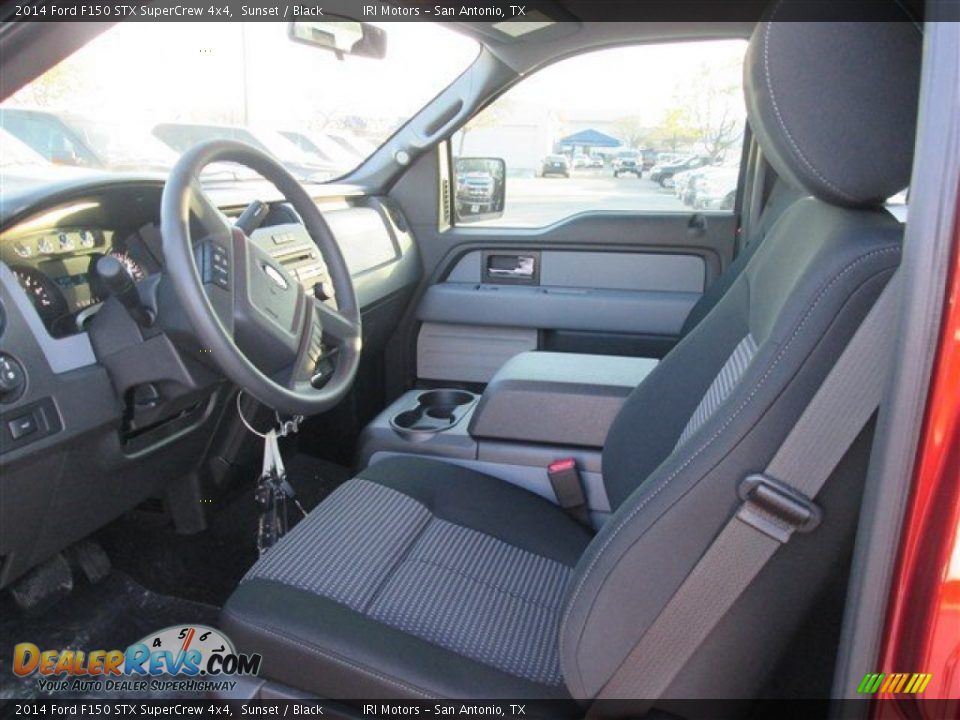 2014 Ford F150 STX SuperCrew 4x4 Sunset / Black Photo #7