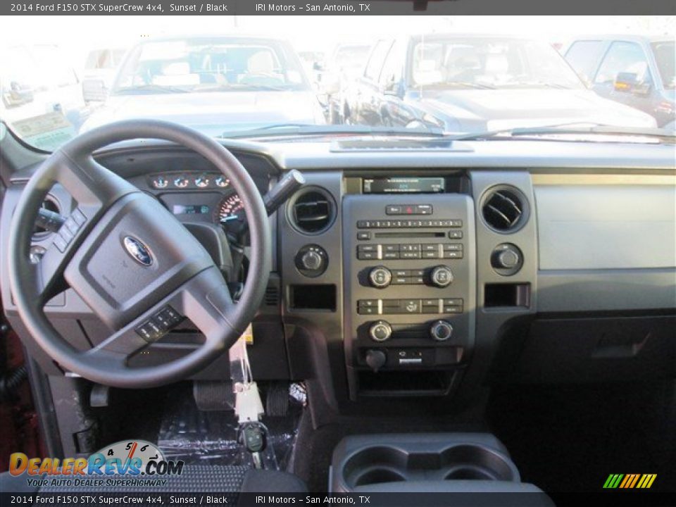 2014 Ford F150 STX SuperCrew 4x4 Sunset / Black Photo #9