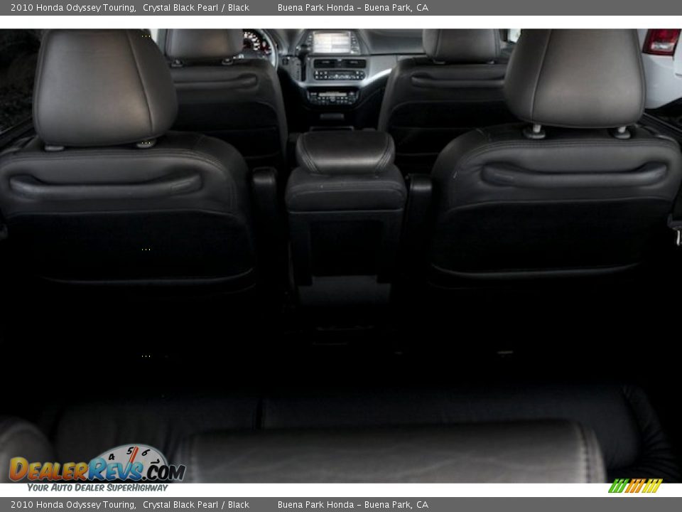 2010 Honda Odyssey Touring Crystal Black Pearl / Black Photo #20