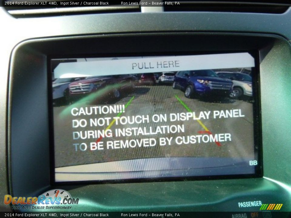 2014 Ford Explorer XLT 4WD Ingot Silver / Charcoal Black Photo #17