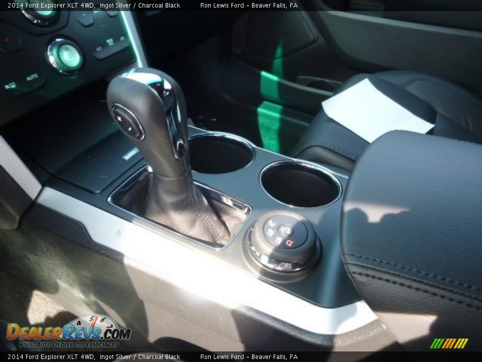 2014 Ford Explorer XLT 4WD Ingot Silver / Charcoal Black Photo #18