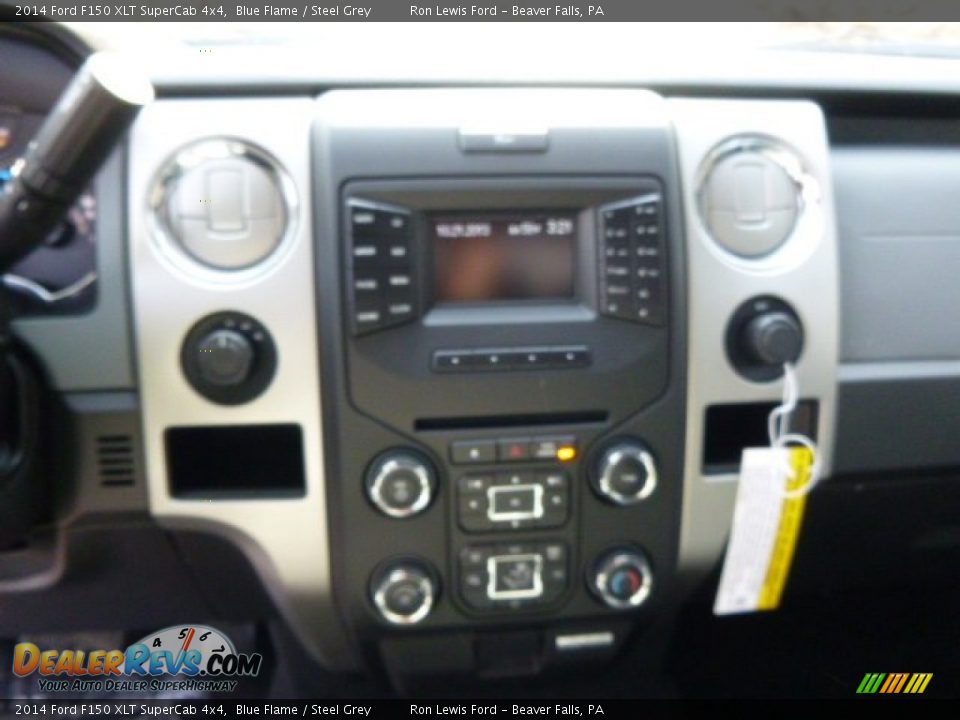 2014 Ford F150 XLT SuperCab 4x4 Blue Flame / Steel Grey Photo #16