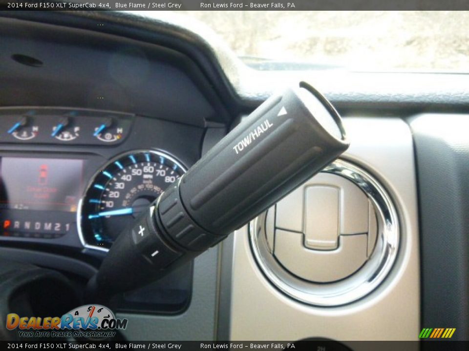 2014 Ford F150 XLT SuperCab 4x4 Blue Flame / Steel Grey Photo #18