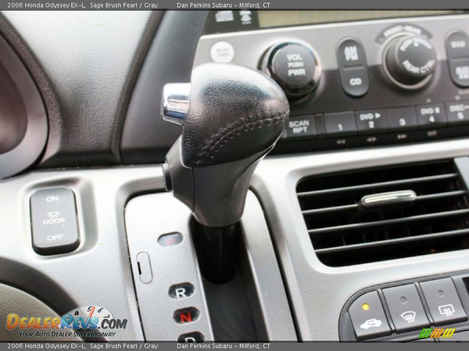 2006 Honda Odyssey EX-L Sage Brush Pearl / Gray Photo #14