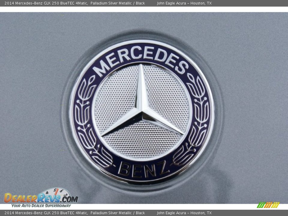 2014 Mercedes-Benz GLK 250 BlueTEC 4Matic Palladium Silver Metallic / Black Photo #10