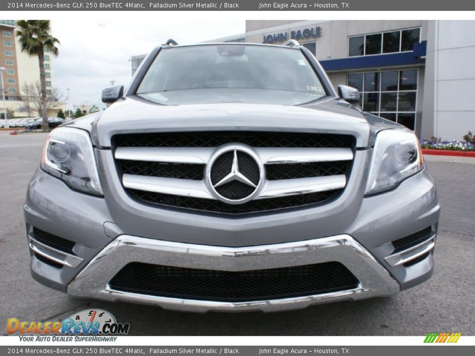 2014 Mercedes-Benz GLK 250 BlueTEC 4Matic Palladium Silver Metallic / Black Photo #11