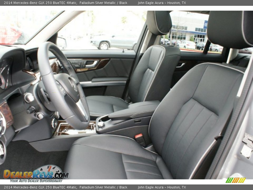 2014 Mercedes-Benz GLK 250 BlueTEC 4Matic Palladium Silver Metallic / Black Photo #13
