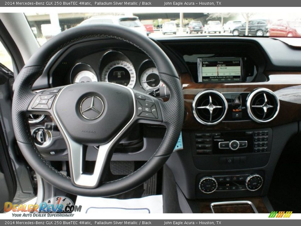 2014 Mercedes-Benz GLK 250 BlueTEC 4Matic Palladium Silver Metallic / Black Photo #28