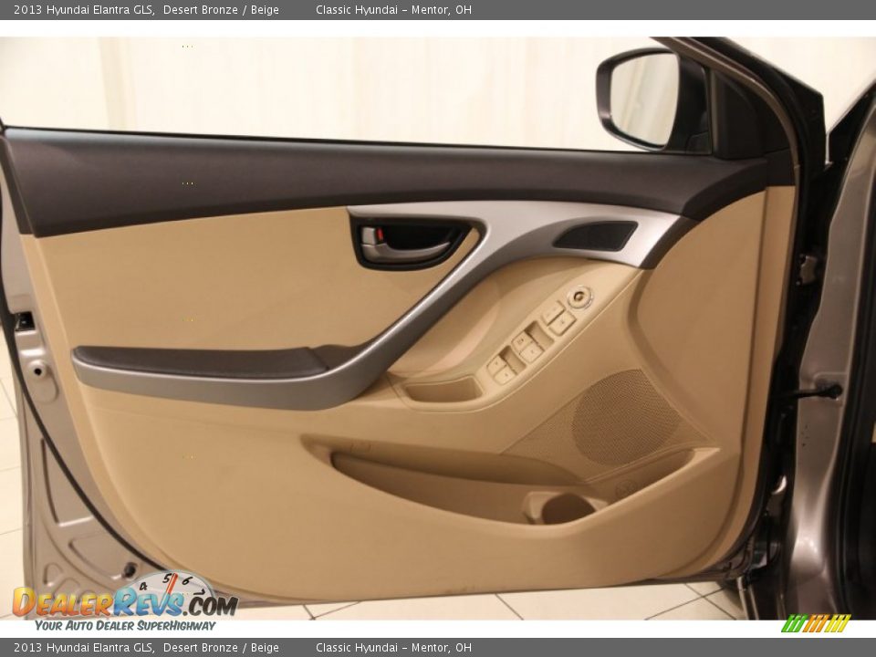 2013 Hyundai Elantra GLS Desert Bronze / Beige Photo #4