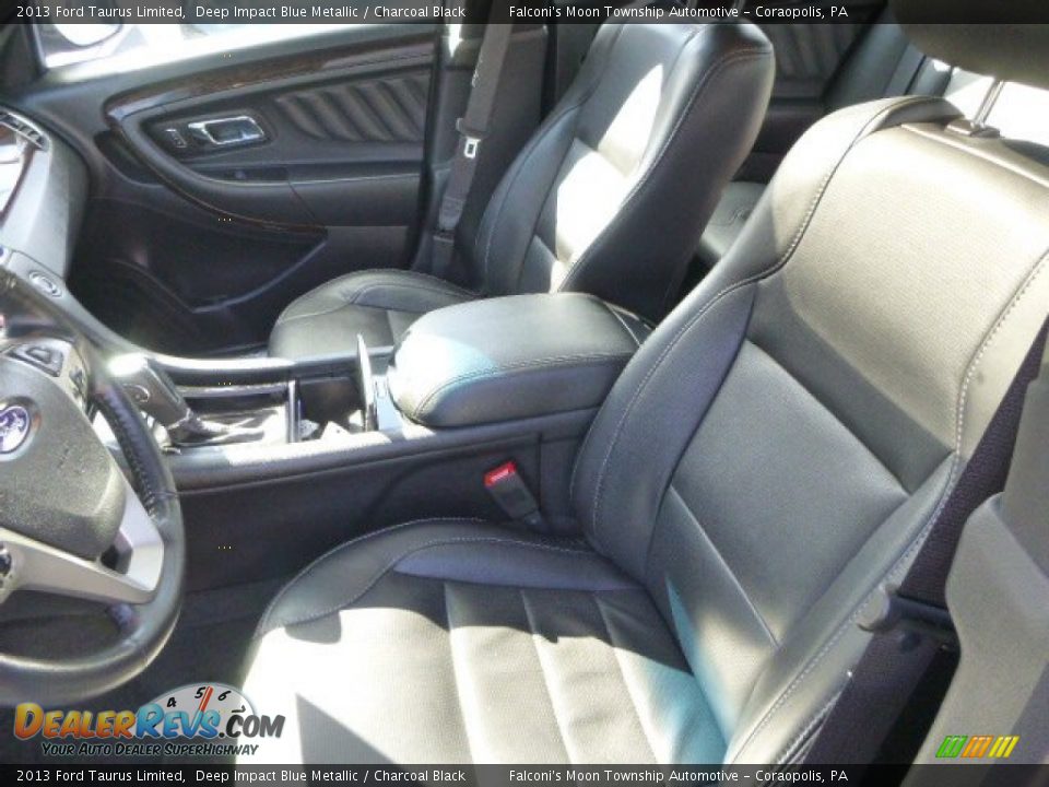 2013 Ford Taurus Limited Deep Impact Blue Metallic / Charcoal Black Photo #15