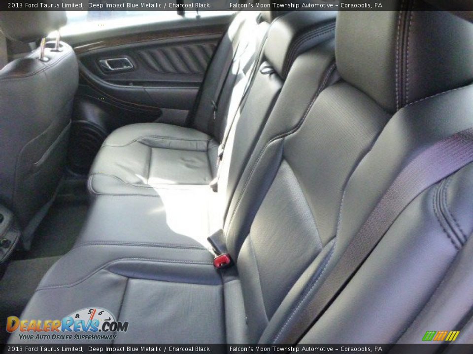 2013 Ford Taurus Limited Deep Impact Blue Metallic / Charcoal Black Photo #16