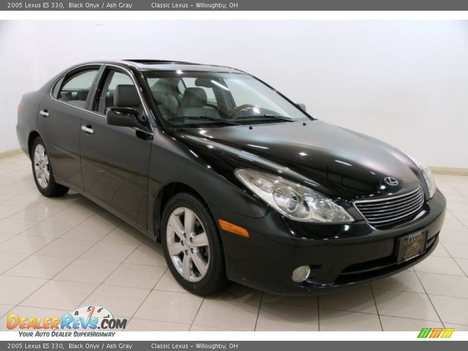 2005 Lexus ES 330 Black Onyx / Ash Gray Photo #1