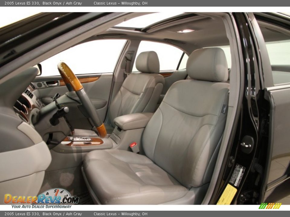 2005 Lexus ES 330 Black Onyx / Ash Gray Photo #9