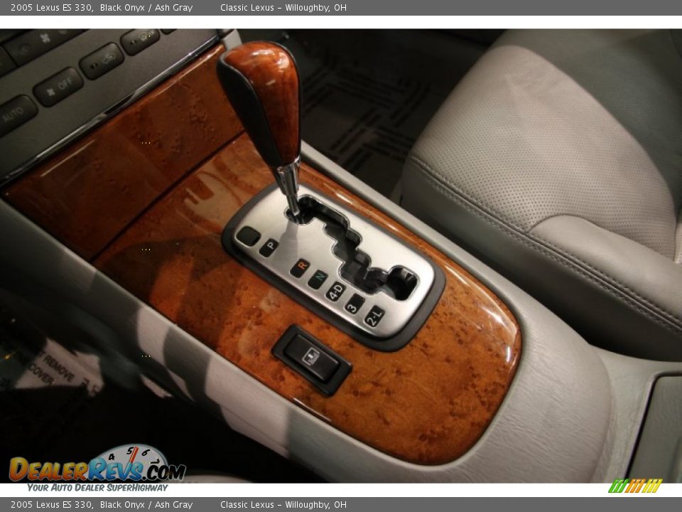 2005 Lexus ES 330 Black Onyx / Ash Gray Photo #13