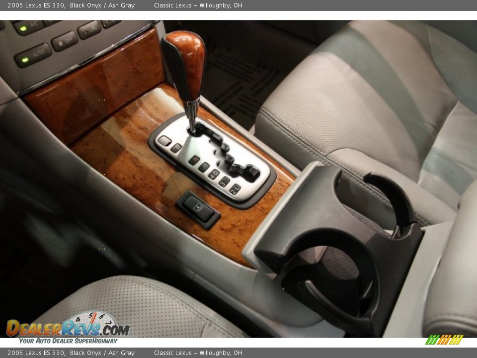 2005 Lexus ES 330 Black Onyx / Ash Gray Photo #14