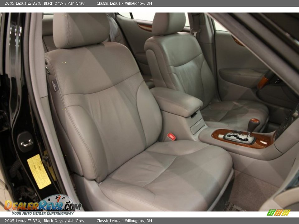 2005 Lexus ES 330 Black Onyx / Ash Gray Photo #15