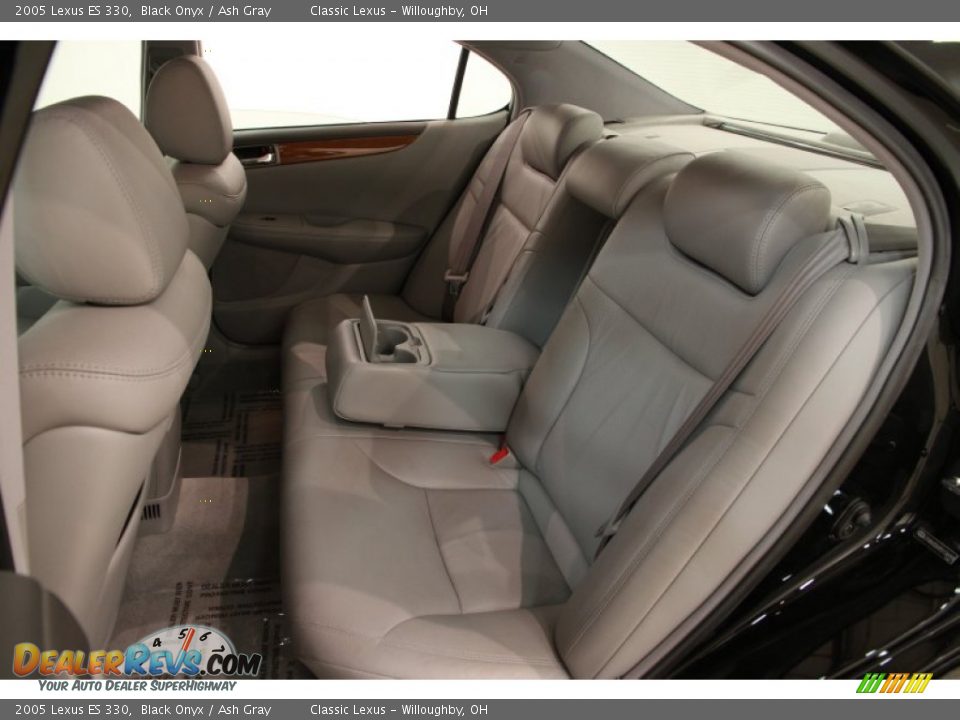 2005 Lexus ES 330 Black Onyx / Ash Gray Photo #18