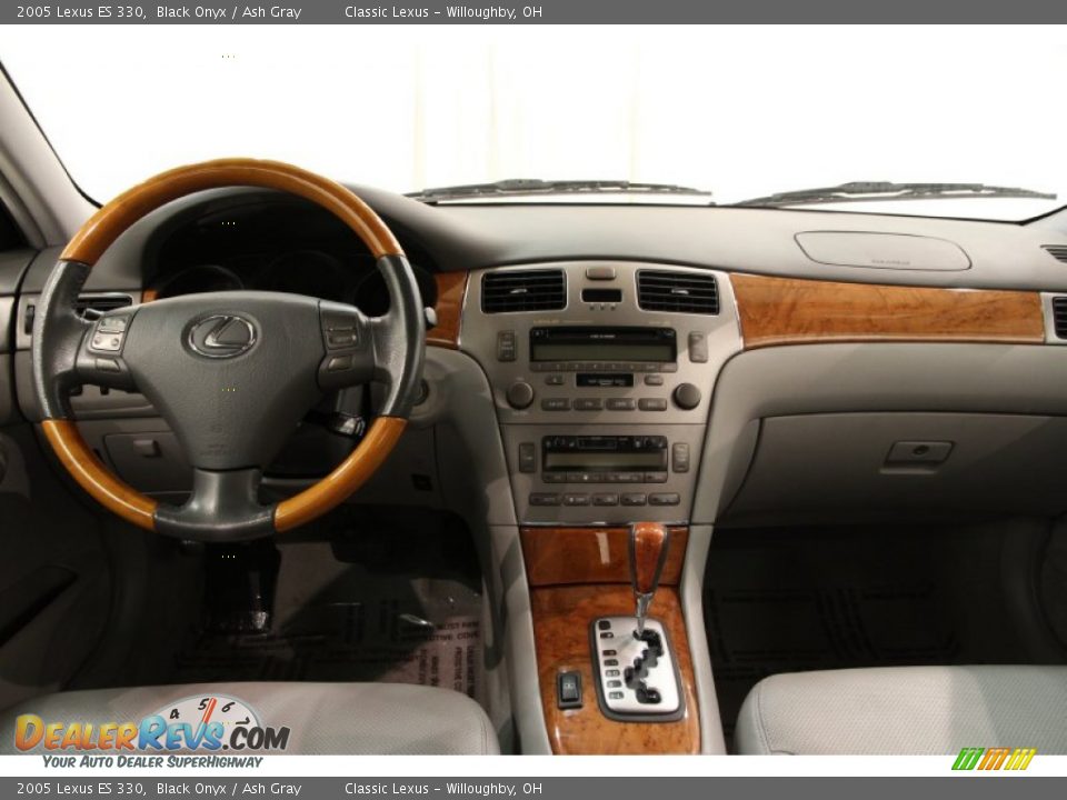 2005 Lexus ES 330 Black Onyx / Ash Gray Photo #19