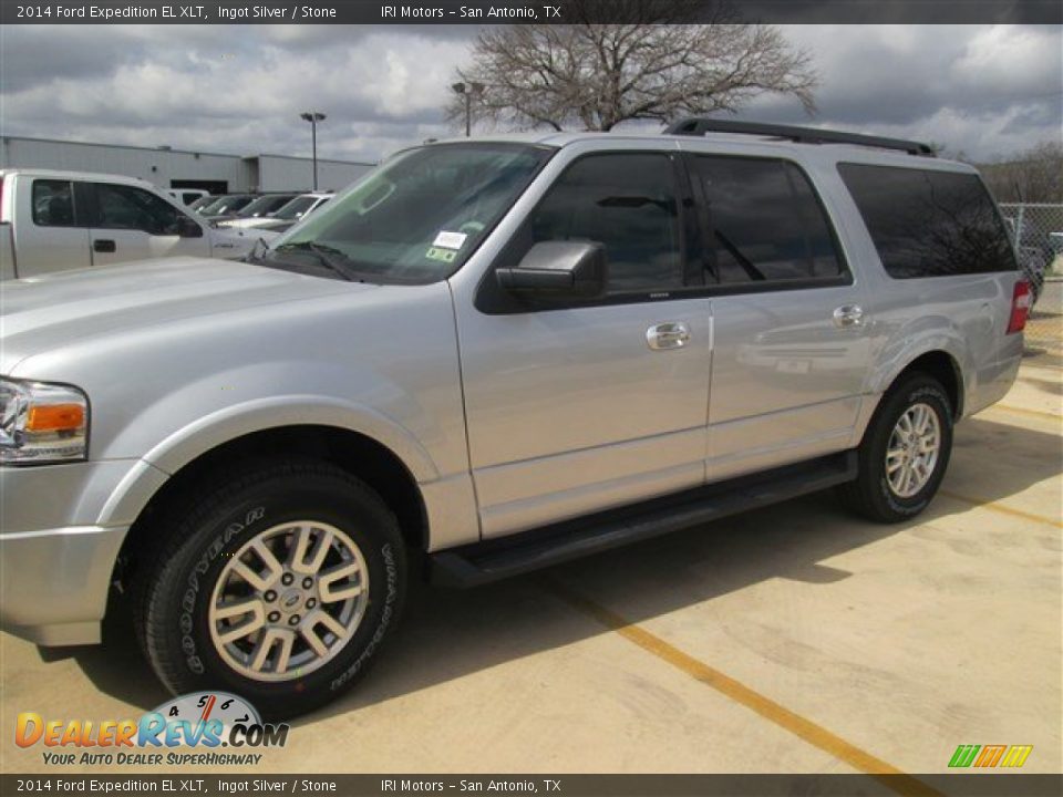 2014 Ford Expedition EL XLT Ingot Silver / Stone Photo #1