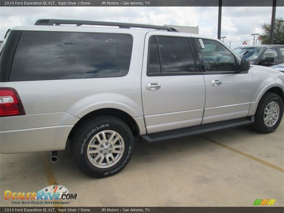 2014 Ford Expedition EL XLT Ingot Silver / Stone Photo #8