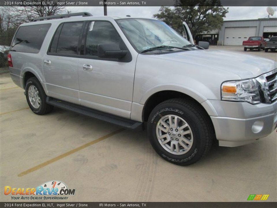 2014 Ford Expedition EL XLT Ingot Silver / Stone Photo #9