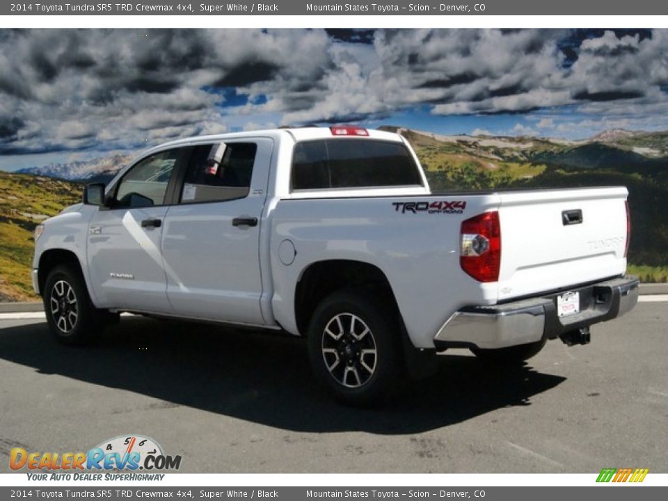 2014 Toyota Tundra SR5 TRD Crewmax 4x4 Super White / Black Photo #3