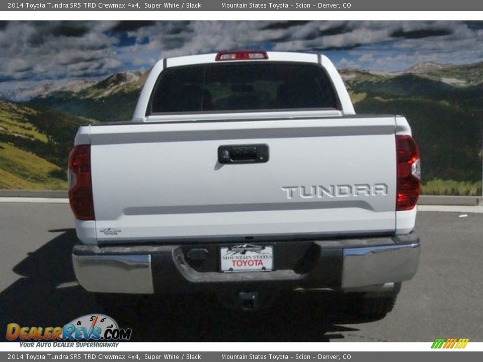 2014 Toyota Tundra SR5 TRD Crewmax 4x4 Super White / Black Photo #4