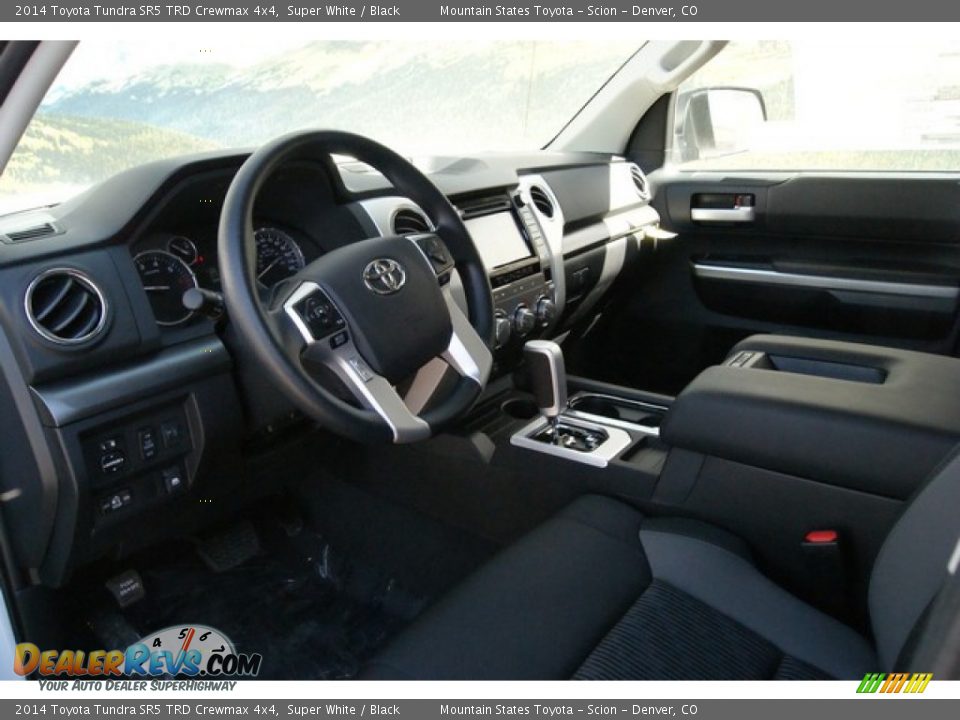 2014 Toyota Tundra SR5 TRD Crewmax 4x4 Super White / Black Photo #5