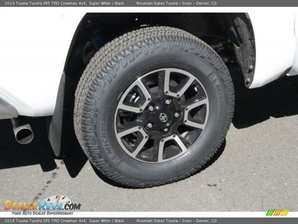 2014 Toyota Tundra SR5 TRD Crewmax 4x4 Super White / Black Photo #9