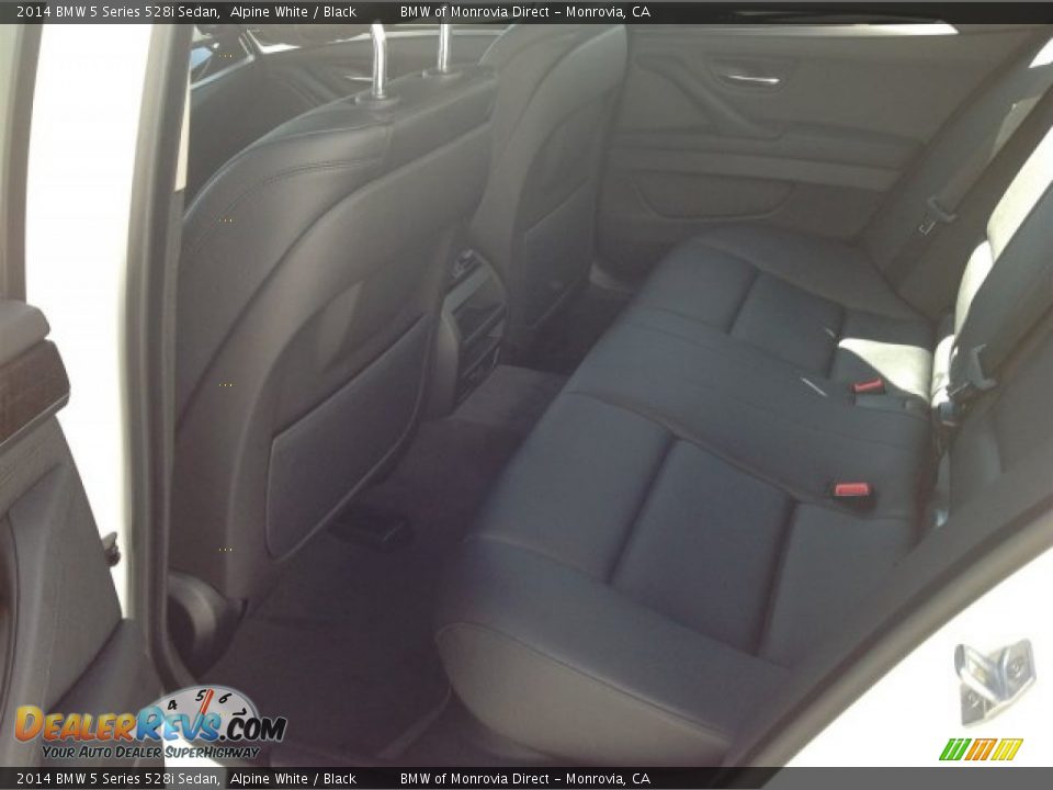 2014 BMW 5 Series 528i Sedan Alpine White / Black Photo #5