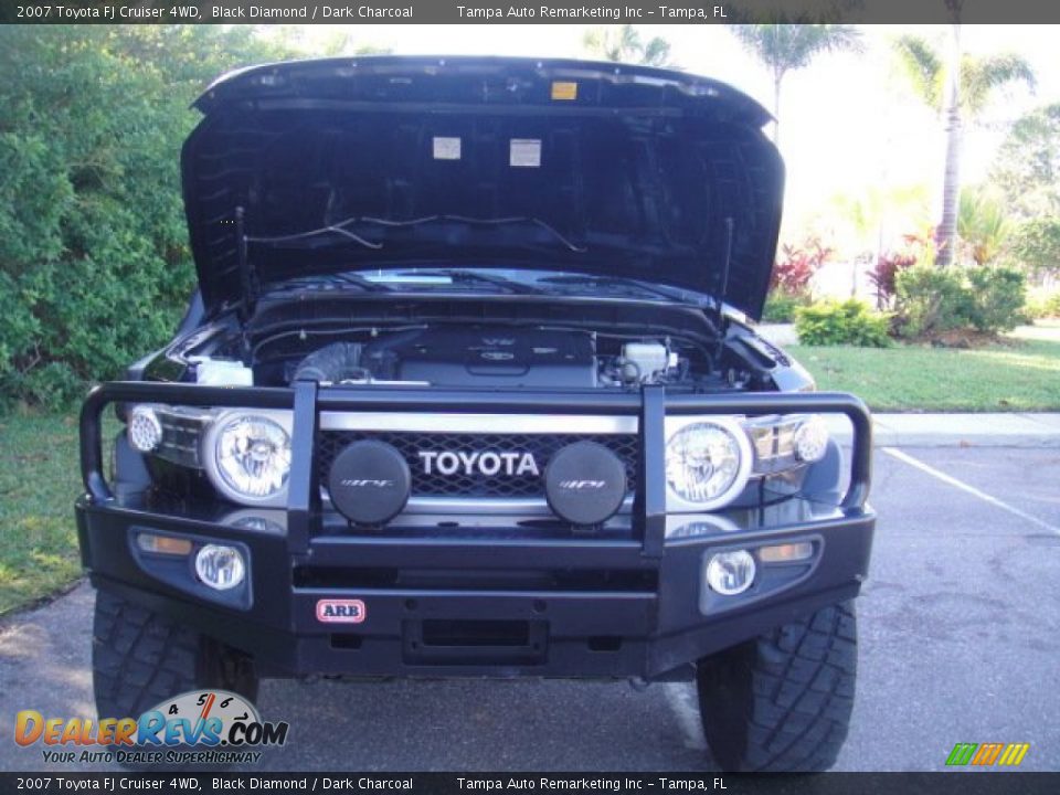2007 Toyota FJ Cruiser 4WD Black Diamond / Dark Charcoal Photo #19