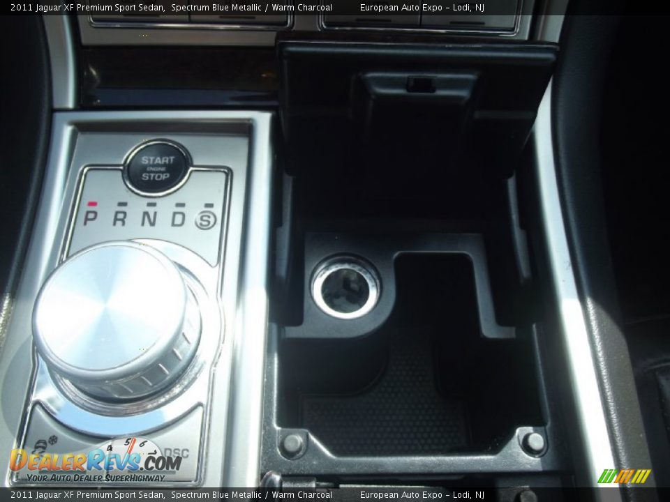 2011 Jaguar XF Premium Sport Sedan Spectrum Blue Metallic / Warm Charcoal Photo #25