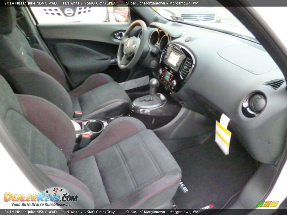 NISMO Cloth/Gray Interior - 2014 Nissan Juke NISMO AWD Photo #10