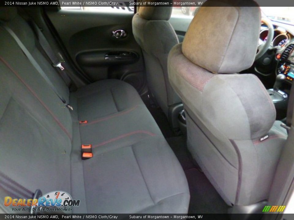 Rear Seat of 2014 Nissan Juke NISMO AWD Photo #11