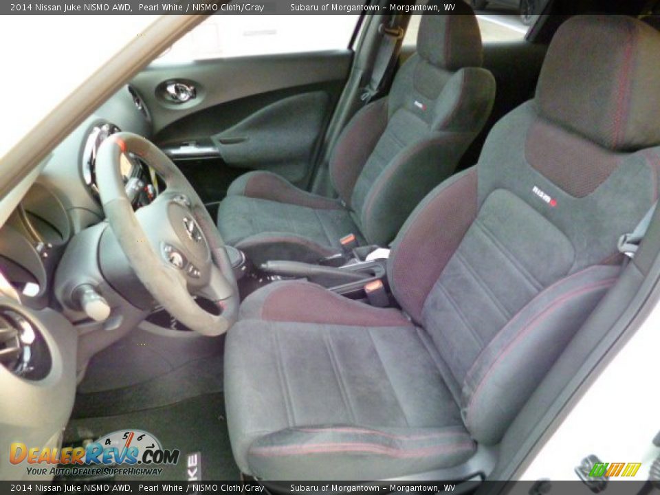 Front Seat of 2014 Nissan Juke NISMO AWD Photo #15