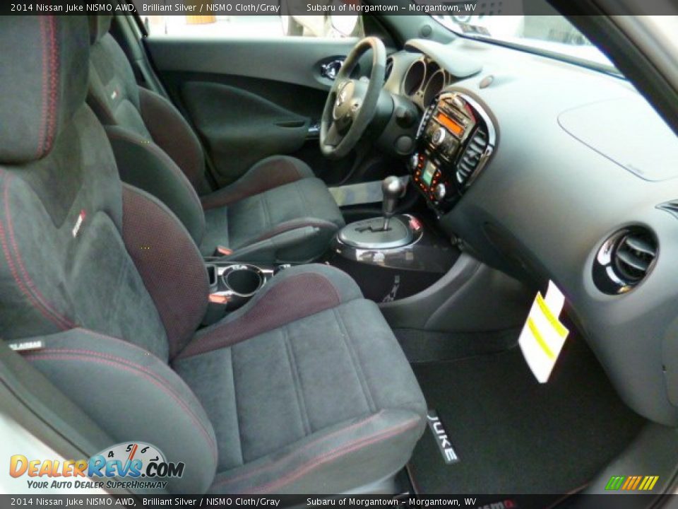 Front Seat of 2014 Nissan Juke NISMO AWD Photo #10