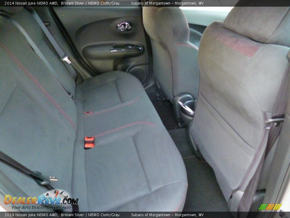 Rear Seat of 2014 Nissan Juke NISMO AWD Photo #11