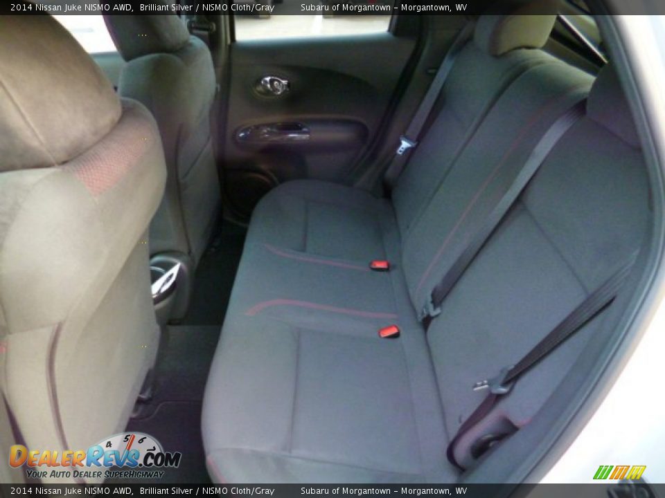 Rear Seat of 2014 Nissan Juke NISMO AWD Photo #13