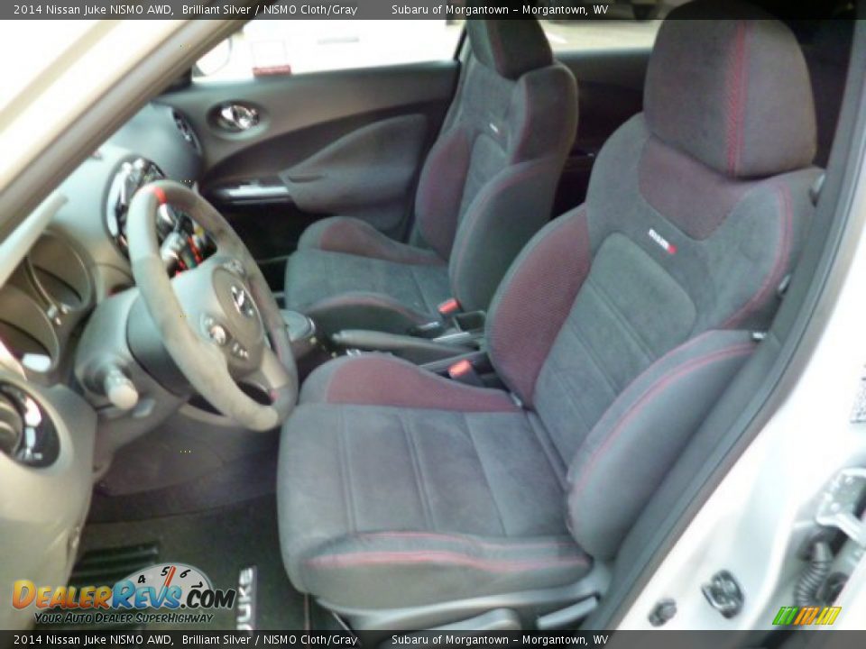 Front Seat of 2014 Nissan Juke NISMO AWD Photo #15