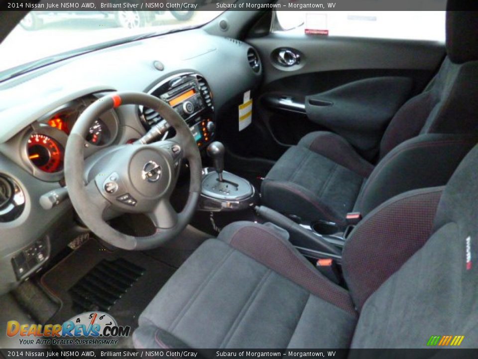 NISMO Cloth/Gray Interior - 2014 Nissan Juke NISMO AWD Photo #16