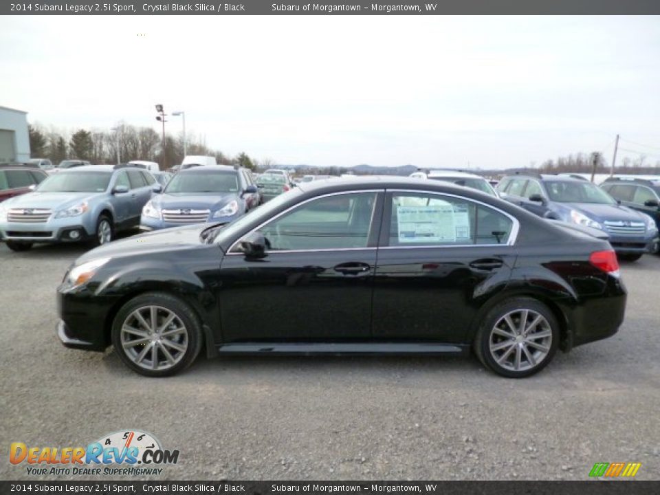 2014 Subaru Legacy 2.5i Sport Crystal Black Silica / Black Photo #4