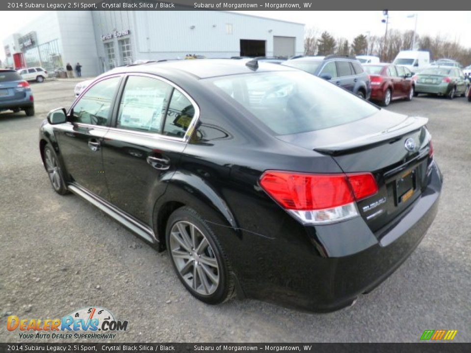 2014 Subaru Legacy 2.5i Sport Crystal Black Silica / Black Photo #5