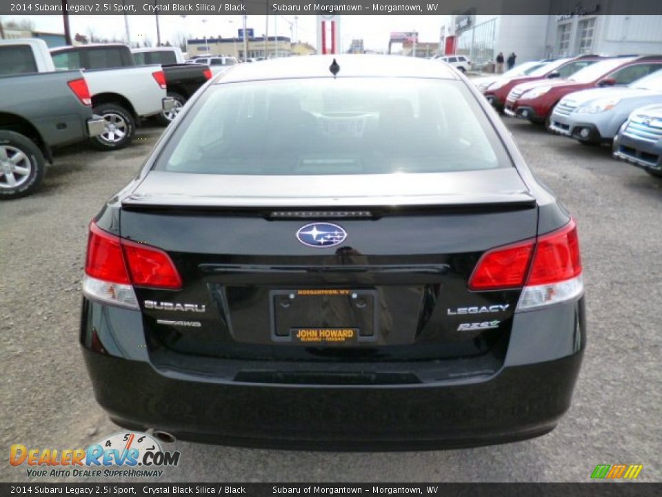 2014 Subaru Legacy 2.5i Sport Crystal Black Silica / Black Photo #6