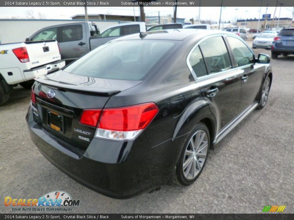 2014 Subaru Legacy 2.5i Sport Crystal Black Silica / Black Photo #7