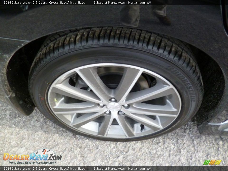 2014 Subaru Legacy 2.5i Sport Crystal Black Silica / Black Photo #9