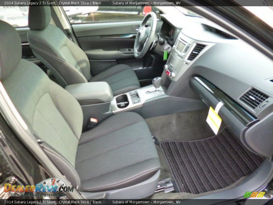 2014 Subaru Legacy 2.5i Sport Crystal Black Silica / Black Photo #10