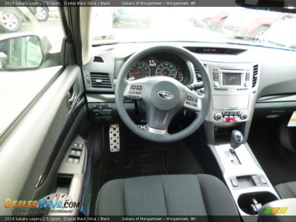 2014 Subaru Legacy 2.5i Sport Crystal Black Silica / Black Photo #14