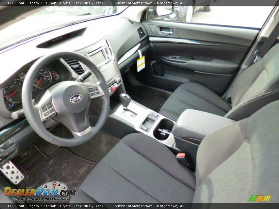 2014 Subaru Legacy 2.5i Sport Crystal Black Silica / Black Photo #16