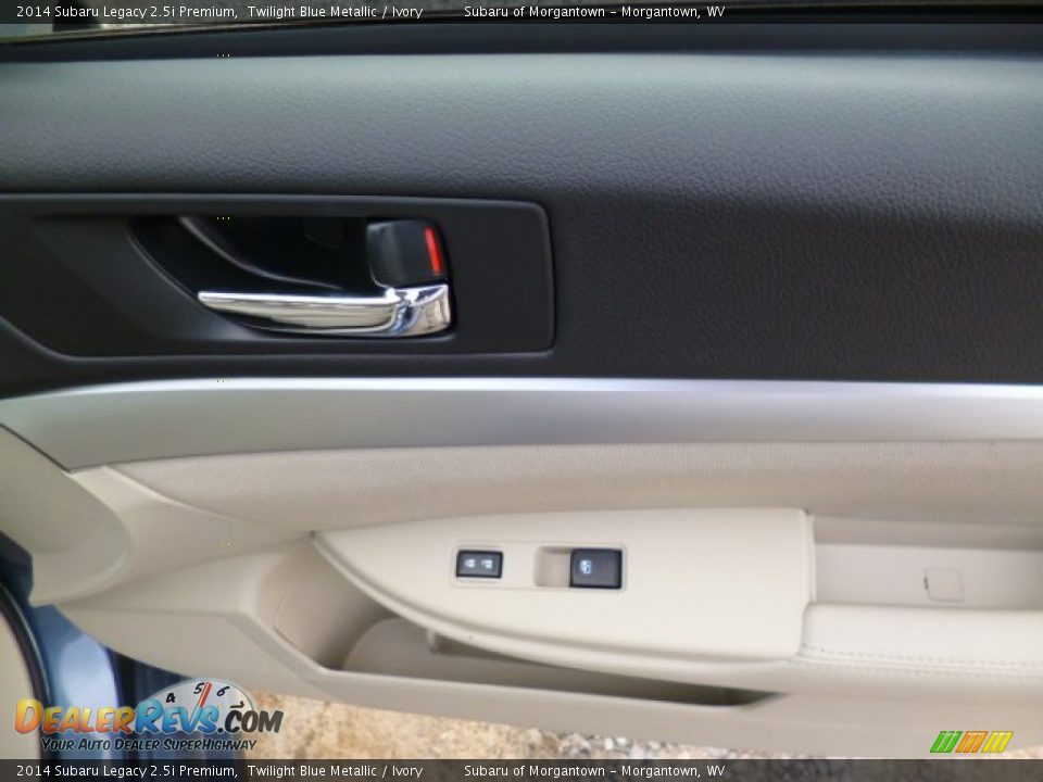 2014 Subaru Legacy 2.5i Premium Twilight Blue Metallic / Ivory Photo #11